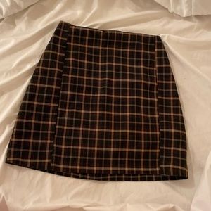 Brandy Melville Cara Plaid skirt